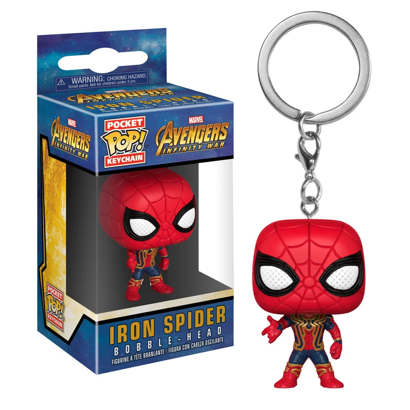 Funko pop Keychain Spider-Man, Deadpool, Venom,  Figures Toys