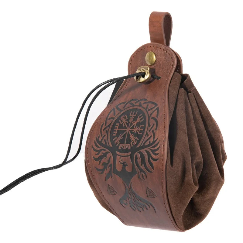 Bolsa de Couro  para Dados de D&D