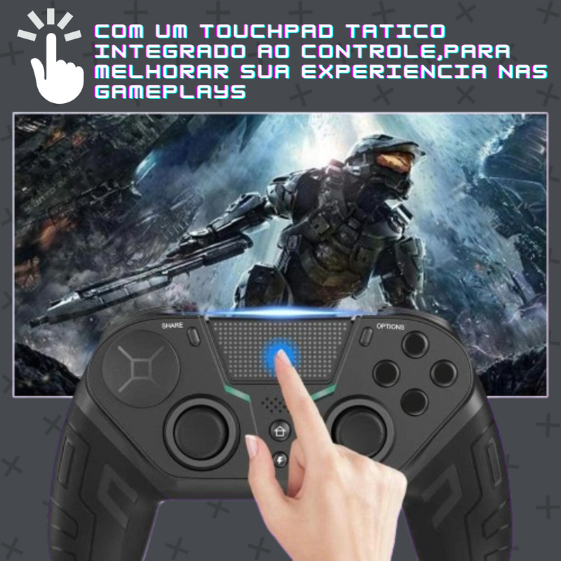 Controle Dual Pro para PS4 e Xbox