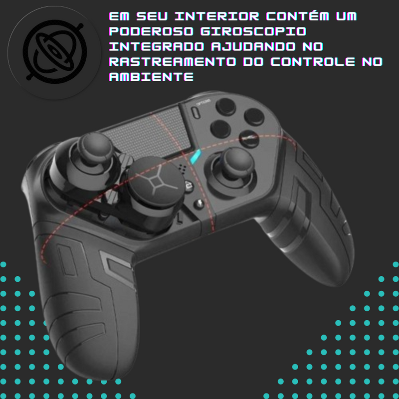 Controle Dual Pro para PS4 e Xbox