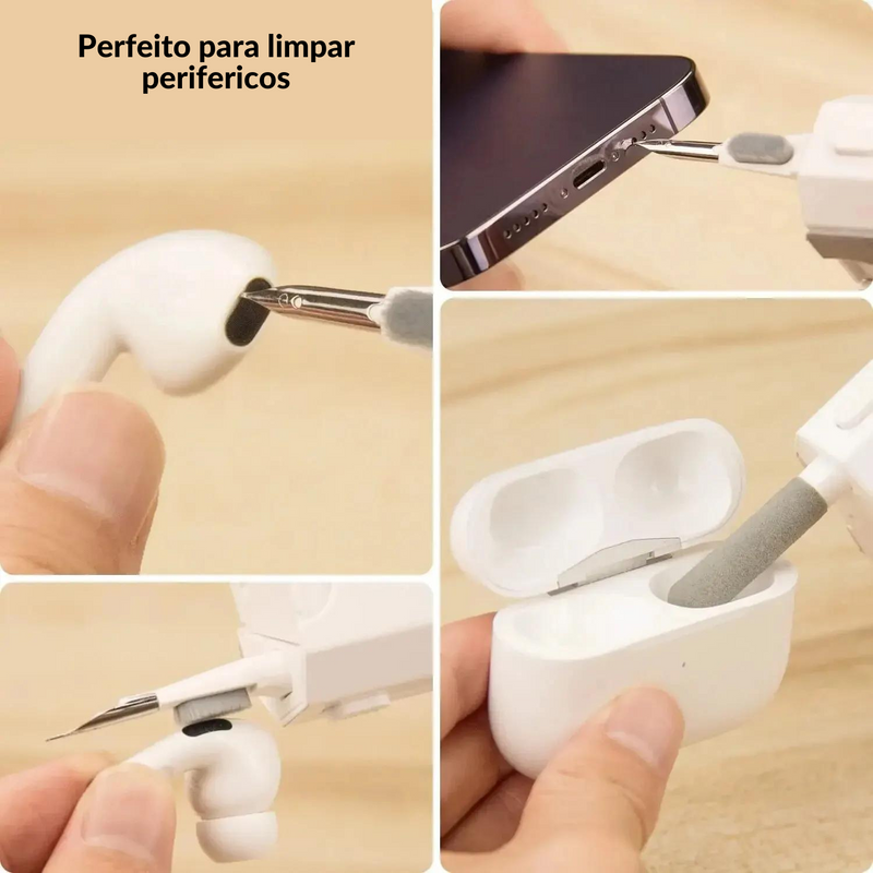 Kit de Limpeza Multi-pro 8 em 1 para periféricos